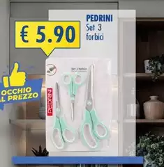 Pedrini - Set 3 Forbici Pedrini - Set 3 Forbici