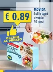 Movida - Cuffie Copri Vivande 50 Pezzi Movida - Cuffie Copri Vivande 50 Pezzi