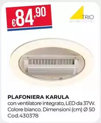 Plafoniera Karula Plafoniera Karula
