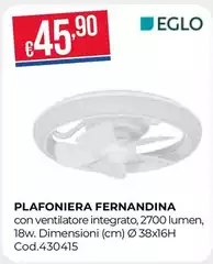 Eglo - Plafoniera Fernandina Eglo - Plafoniera Fernandina