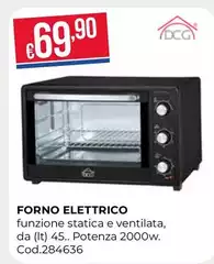 DCG - Forno Elettrico