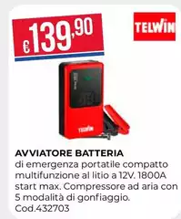 Avviatore Batteria Avviatore Batteria