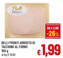 Belli Pronti - Arrosto Di Tacchino Al Forno