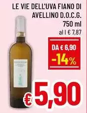 Le Vie Dell'Uva - Fiano Di Avellino D.O.C.G.