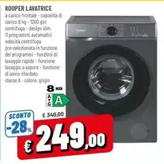 Kooper - Lavatrice