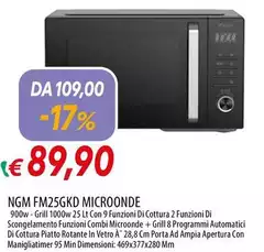 Ngm - Fm25gkd Microonde Ngm - Fm25gkd Microonde