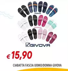 Givova - Ciabatta Fascia Uomo/Donna Givova - Ciabatta Fascia Uomo/Donna