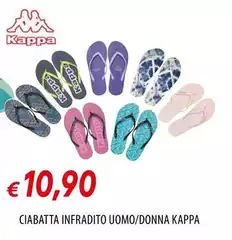 Kappa - Ciabatta Infradito Uomo Kappa - Ciabatta Infradito Uomo