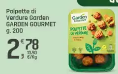 Garden gourmet - Polpette Di Verdure Garden
