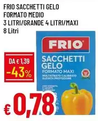 Frio - Sacchetti Gelo Formato Medio 3 Litri Frio - Sacchetti Gelo Formato Medio 3 Litri