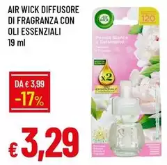 Air wick - Diffusore Di Fragranza Con Oli Essenziali Air wick - Diffusore Di Fragranza Con Oli Essenziali