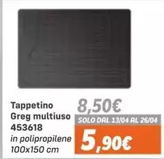 Solo - Tappetino Greg Multiuso 453618 Solo - Tappetino Greg Multiuso 453618