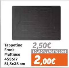 Solo - Tappetino Frank Multiuso 453617 Solo - Tappetino Frank Multiuso 453617