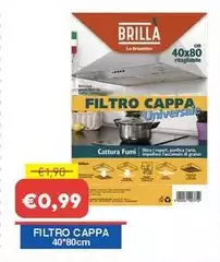 Brilla - Filtro Cappa