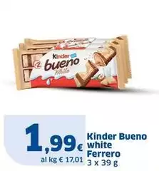 Ferrero - Kinder Bueno White Ferrero - Kinder Bueno White