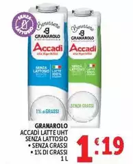 Granarolo - Accadi Latte UHT Senza Lattosio