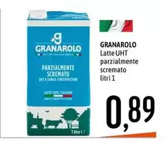 Granarolo - Latte UHT Parzialmente Scremato