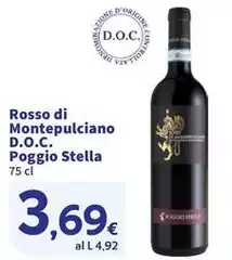 Poggio Stella - Rosso Di Montepulciano D.O.C. Poggio Stella - Rosso Di Montepulciano D.O.C.