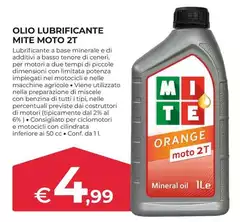 Mite - Olio Lubrificante Moto 2t