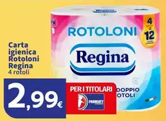 Regina - Carta Igienica Rotoloni