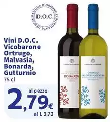 Vini D.O.C. Ortrugo Vini D.O.C. Ortrugo