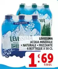 Levissima - Acqua Minerale Naturale Levissima - Acqua Minerale Naturale