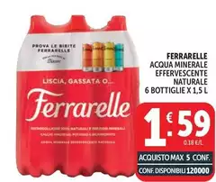 Ferrarelle - Acqua Minerale Effervescente Naturale Ferrarelle - Acqua Minerale Effervescente Naturale