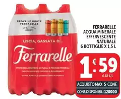 Ferrarelle - Acqua Minerale Effervescente Naturale Ferrarelle - Acqua Minerale Effervescente Naturale