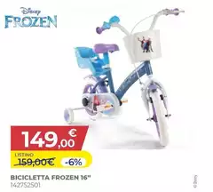 Bicicletta Frozen 16" Bicicletta Frozen 16"