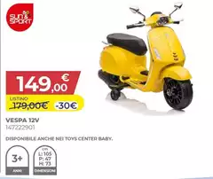 Sun & Sport - Vespa 12v Sun & Sport - Vespa 12v