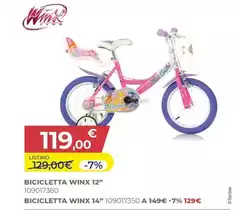 Bicicletta Winx 12" Bicicletta Winx 12"