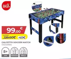 Sun & Sport - Calcetto Soccer Match