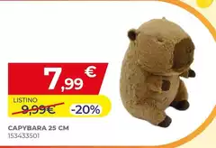 Capybara 25 Cm Capybara 25 Cm