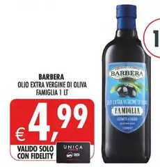 Barbera - Olio Extra Vergine Di Oliva Famiglia Barbera - Olio Extra Vergine Di Oliva Famiglia
