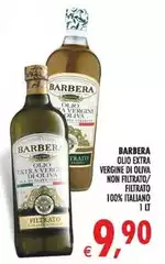 Barbera - Olio Extra Vergine Di Oliva Non Filtrato Barbera - Olio Extra Vergine Di Oliva Non Filtrato