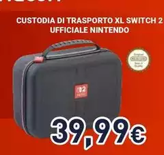 Nacon - Custodia Di Trasporto Xl Switch 2 Unficiale Nacon - Custodia Di Trasporto Xl Switch 2 Unficiale