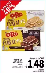 Oro saiwa - Cereal Yo Vitasnella