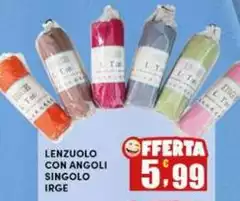 Irge - Lenzuolo Con Angoli Singolo