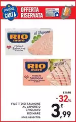 Rio Mare - Filetto Di Salmone Al Vapore O Grigliato Rio Mare - Filetto Di Salmone Al Vapore O Grigliato