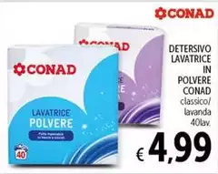 Conad - Detersivo Lavatrice In Polvere Conad - Detersivo Lavatrice In Polvere