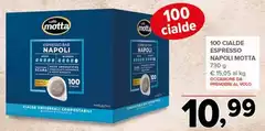 Motta - 100 Cialde Espresso Napoli Motta - 100 Cialde Espresso Napoli