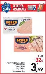 Rio Mare - Filetto Di Salmone Al Vapore O Grigliato Rio Mare - Filetto Di Salmone Al Vapore O Grigliato