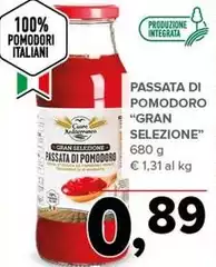 Passata Di Pomodoro "Gran Selezione" Passata Di Pomodoro "Gran Selezione"