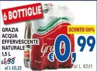 Grazia - Acqua Effervescente Naturale Grazia - Acqua Effervescente Naturale