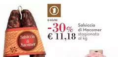 Salsiccia Di Macomer Stagionata Salsiccia Di Macomer Stagionata