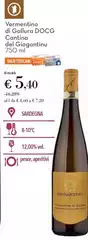 Cantina Del Giogantinu - Vermentino Di Gallura DOCG Cantina Del Giogantinu - Vermentino Di Gallura DOCG