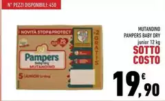 Pampers - Mutandino Baby Dry Pampers - Mutandino Baby Dry
