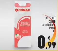 Conad - Latte UHT Conad - Latte UHT