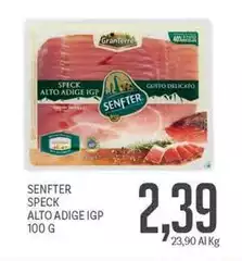 Senfter - Speck Alto Adige Igp Senfter - Speck Alto Adige Igp
