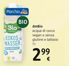 Dmbio - Acqua Di Cocco 1 L Dmbio - Acqua Di Cocco 1 L